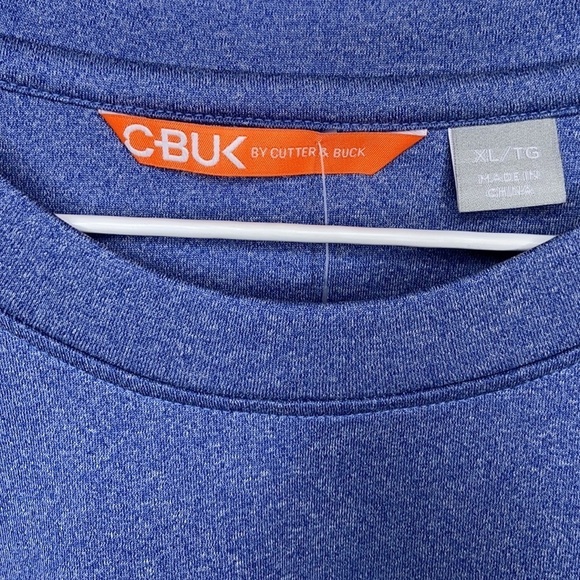 CBUK Mens Moisture Wicking Blue Long Sleeve Shirt XL - Picture 11 of 15